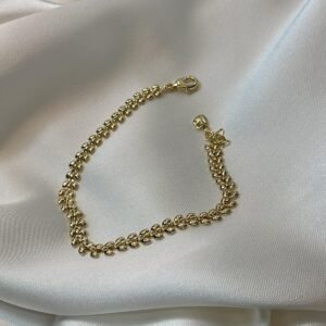 14k Renkli Başak Bileklik