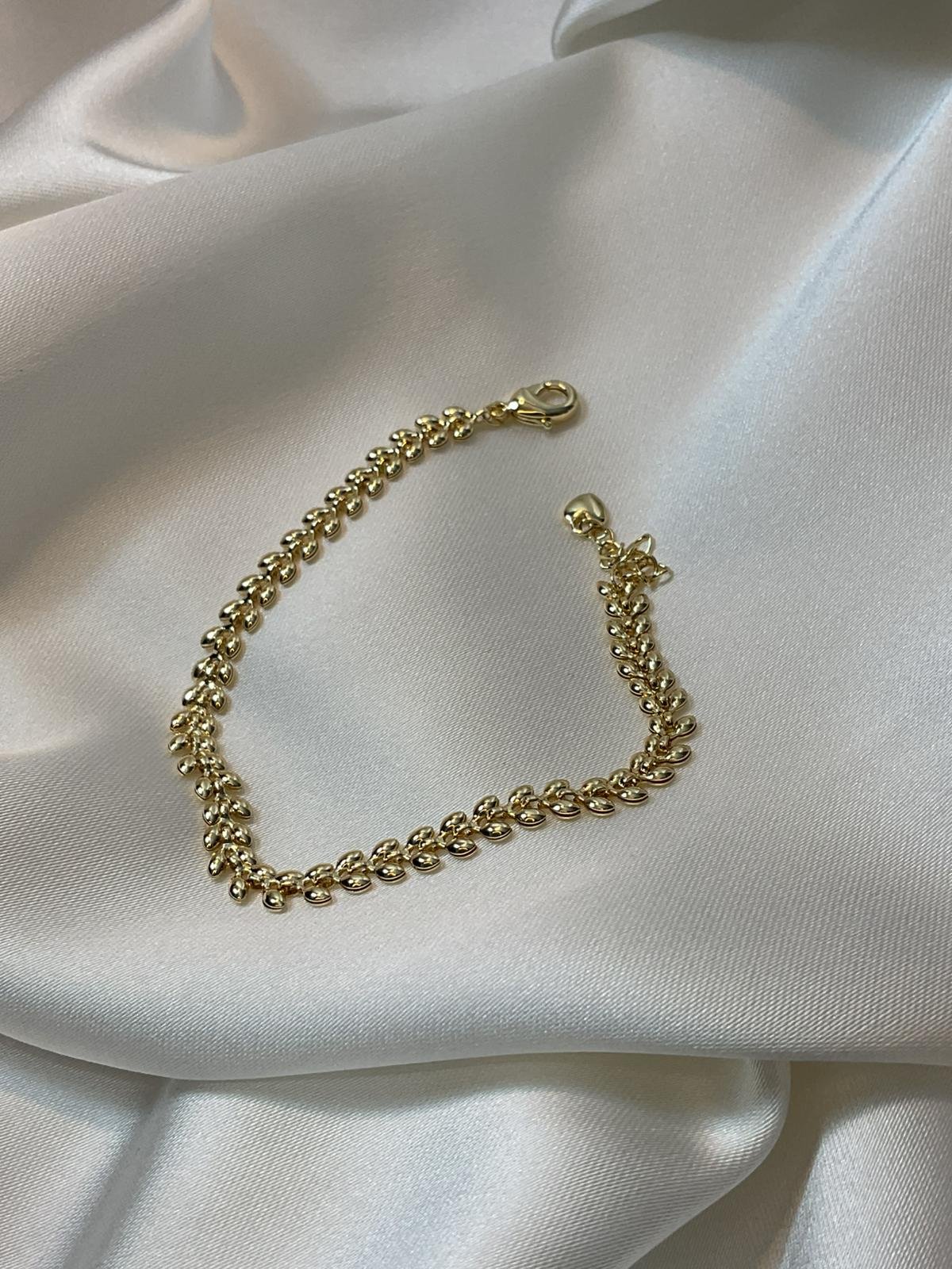 14k Renkli Başak Bileklik