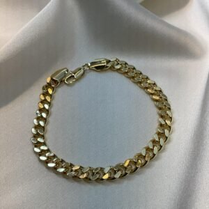 Altın Rengi Kalın Zincir Bileklik