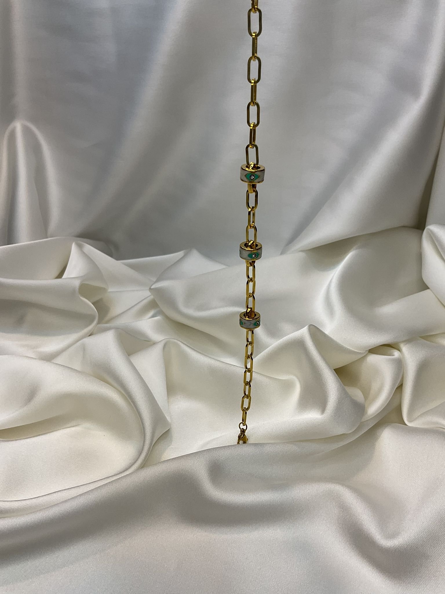 Gold Nazar Bileklik - Görsel 3