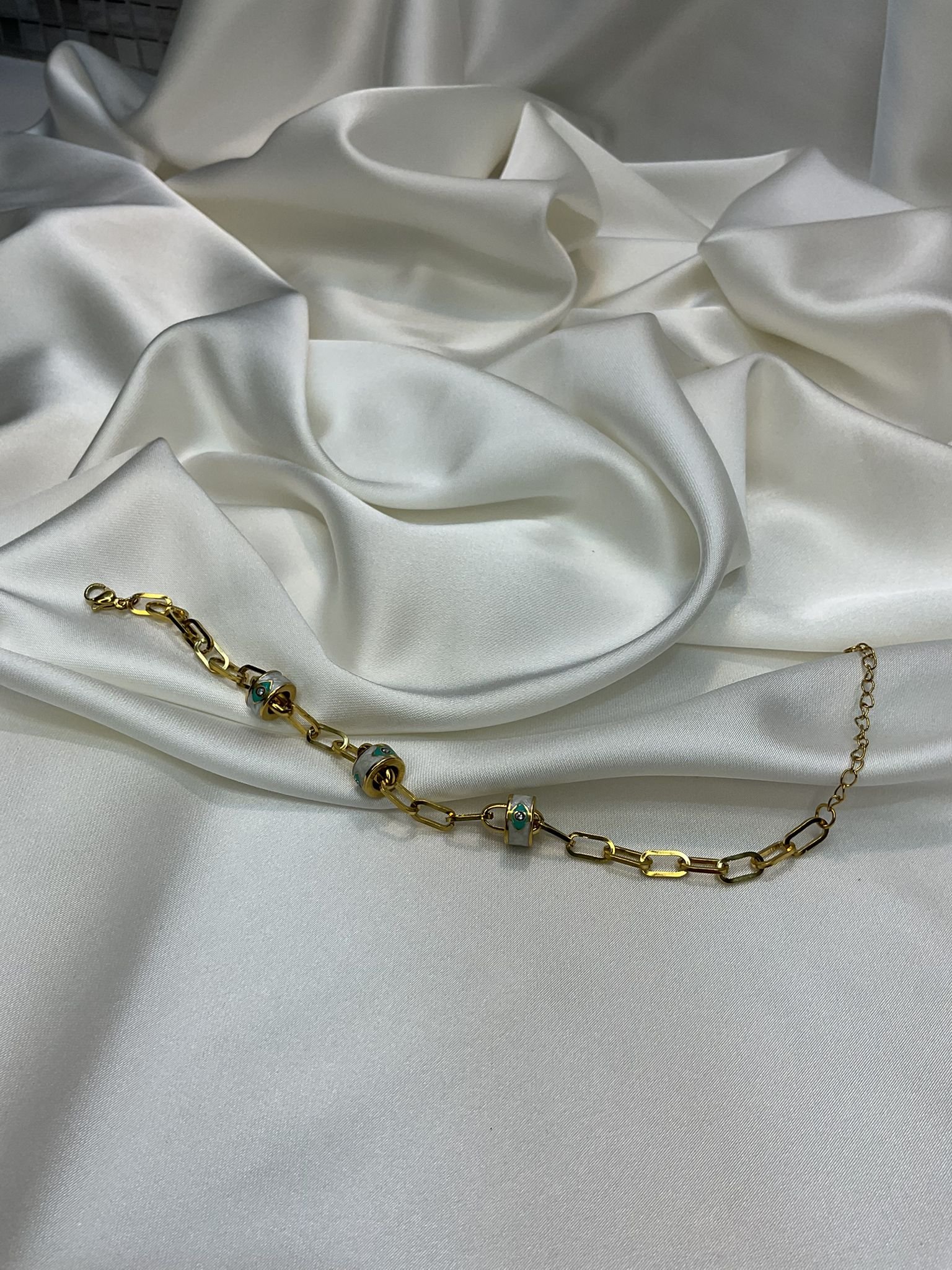 Gold Nazar Bileklik - Görsel 5