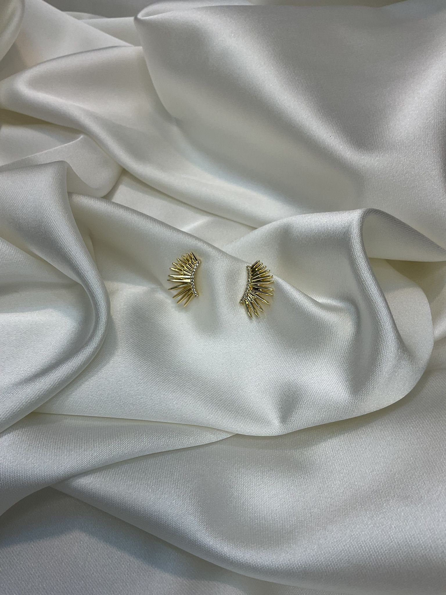 Güneş Işıltısı Küpe - Görsel 5