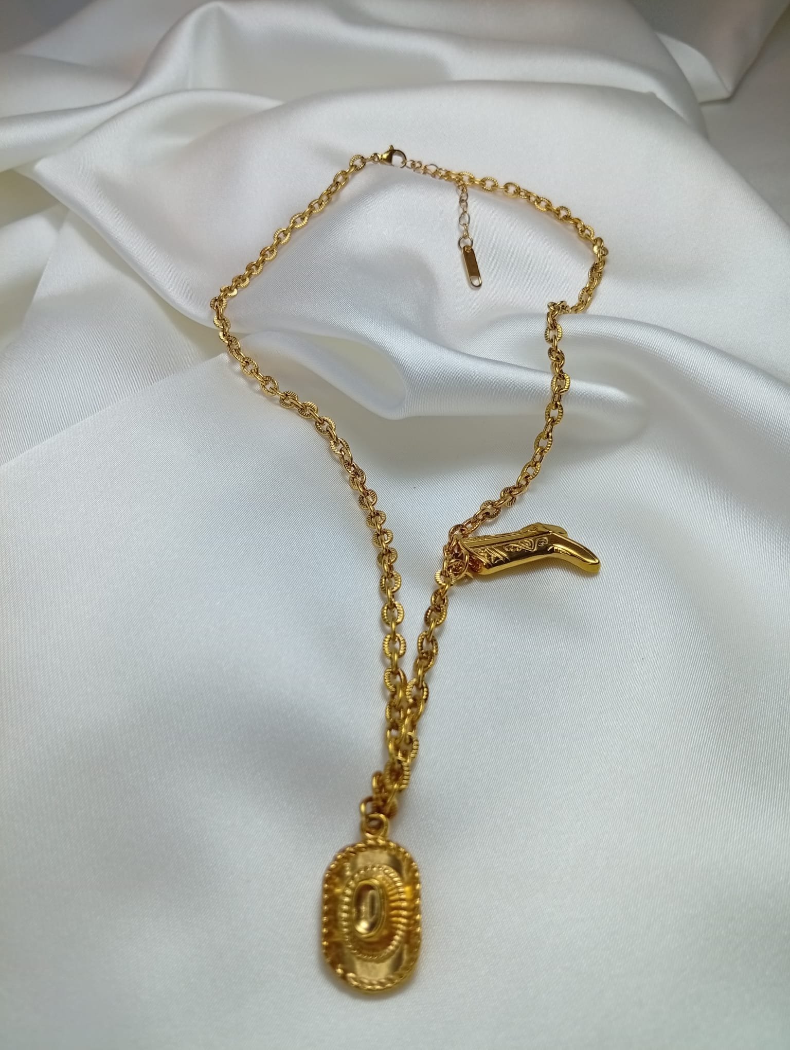 Kovboy Charmlı Kolye - Görsel 4