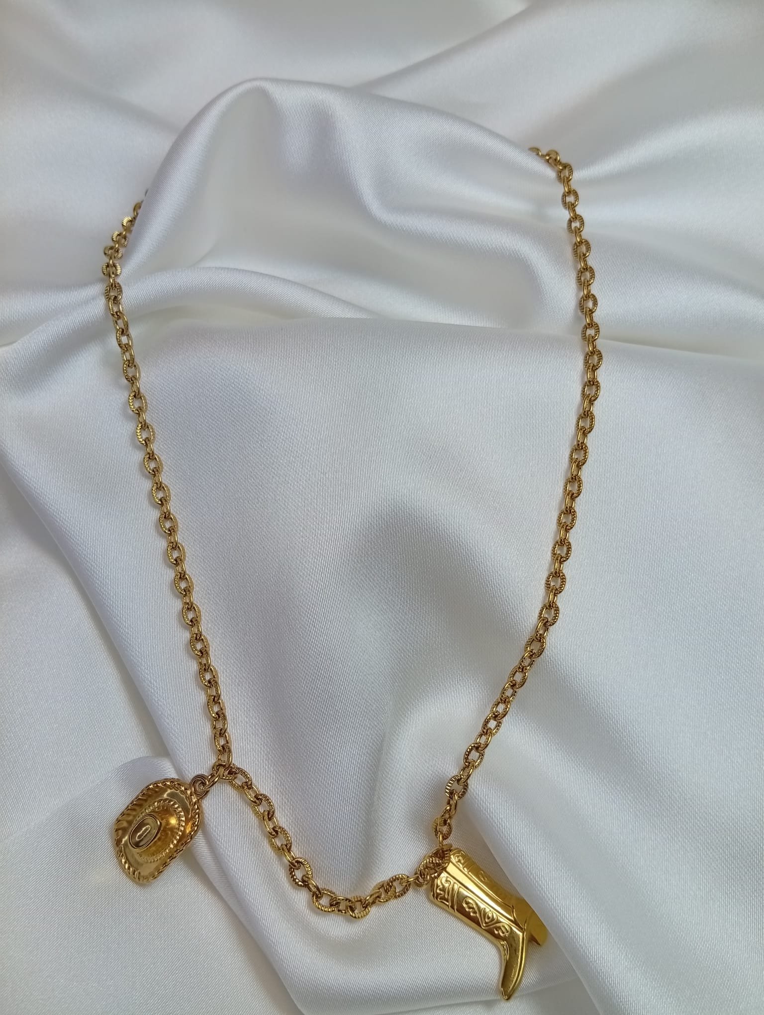 Kovboy Charmlı Kolye - Görsel 2