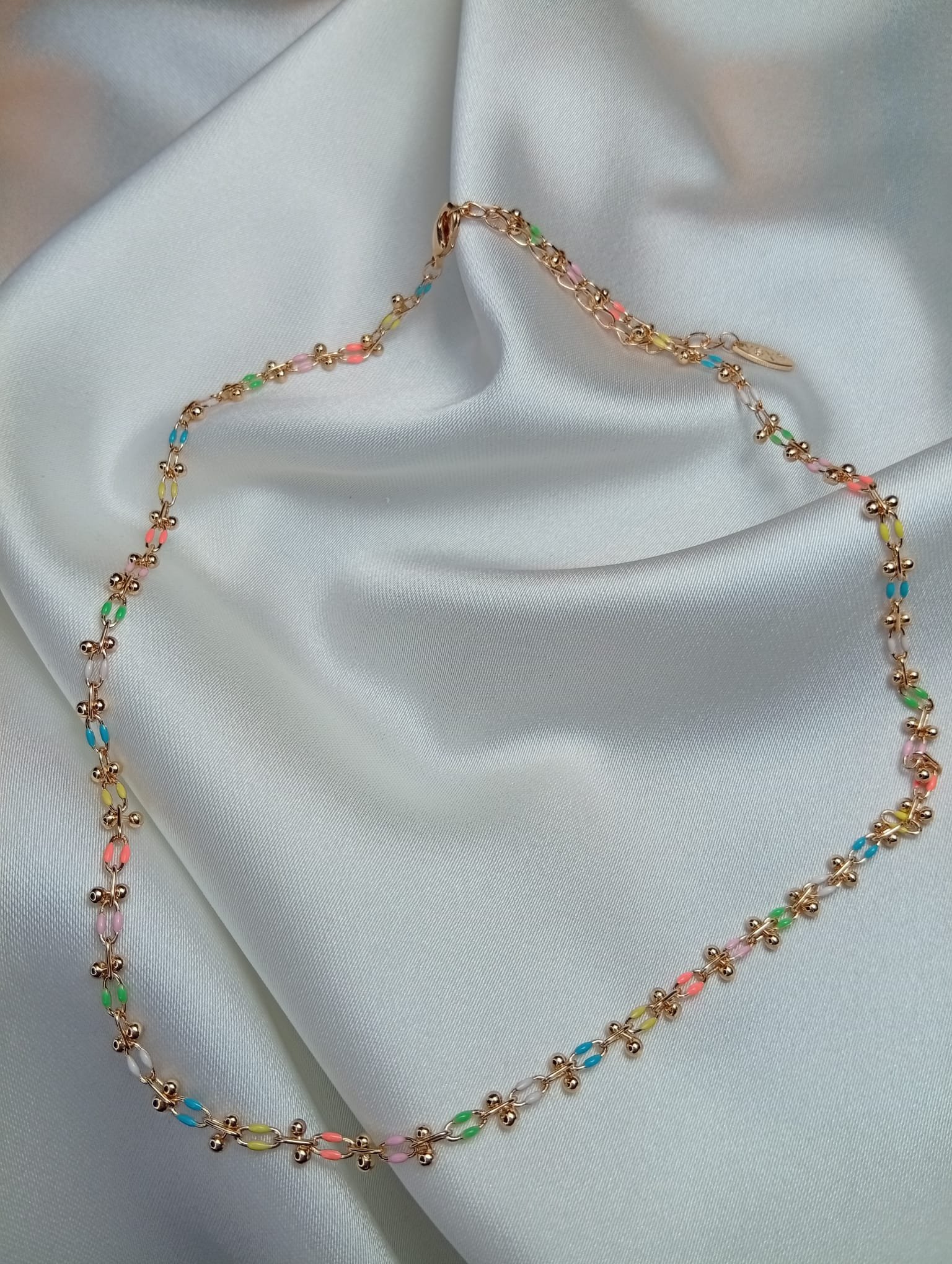 Gökkuşağı Altın Kolye - Görsel 3