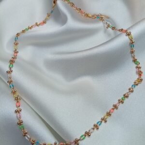 Gökkuşağı Altın Kolye