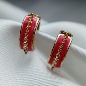 Xuping Renkli Dikenli Küpe