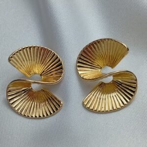 Çizgili Helezon Küpe