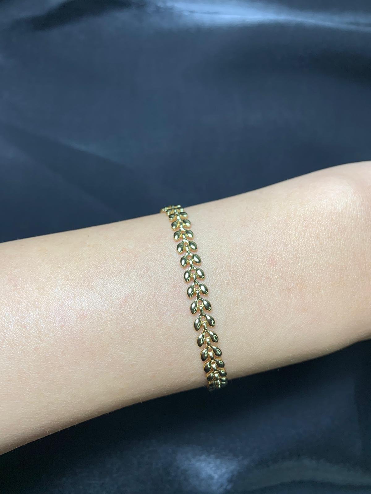 14k Renkli Başak Bileklik - Görsel 2