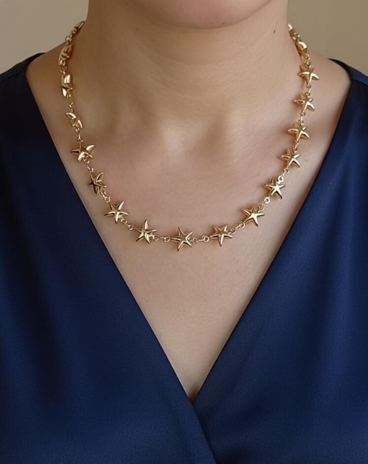 Yıldız Yağmuru Kolye - Görsel 2